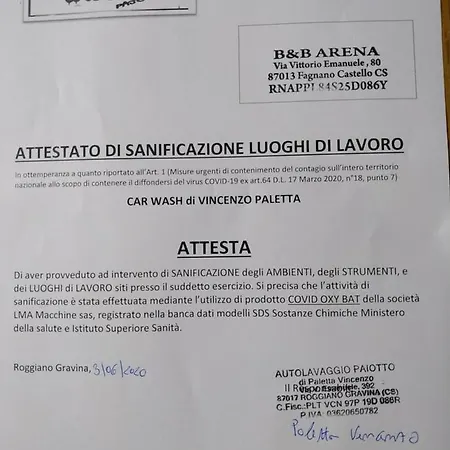 Arena Family Fagnano Castello